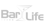 Barlife logo sort hvid