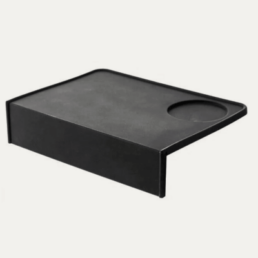 Sort Tampermåtte med Kant